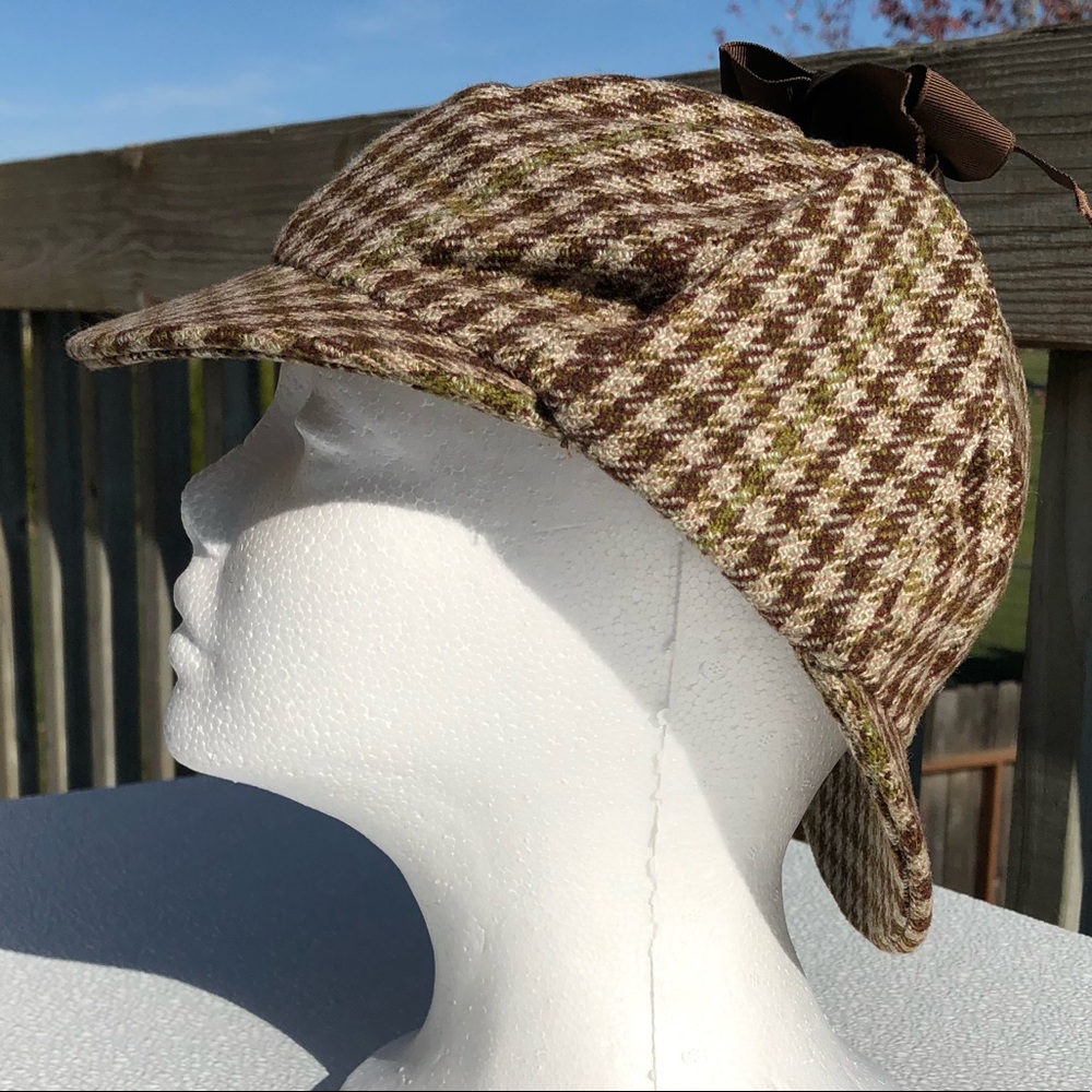 Walter Bernard & Sons Deerstalker Hat Cap Wool
